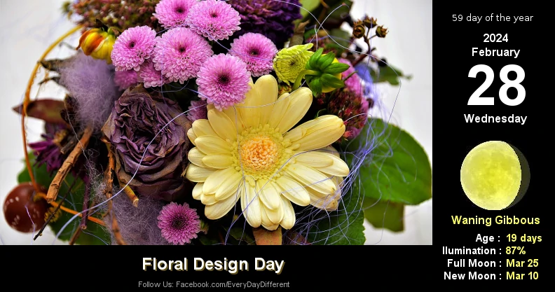 February 28, 2024 - Floral Design Day