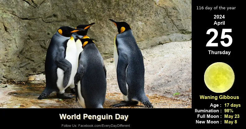 World Penguin Day - April 25
