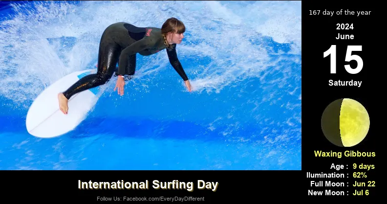International Surfing Day - June 15