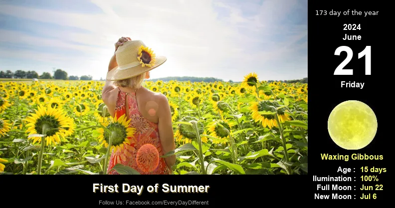 First Day of Summer - June 21