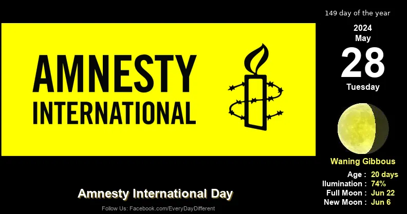 Amnesty International Day - May 28