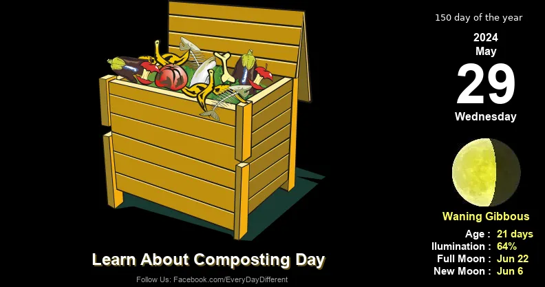 Learn About Composting Day - May 29